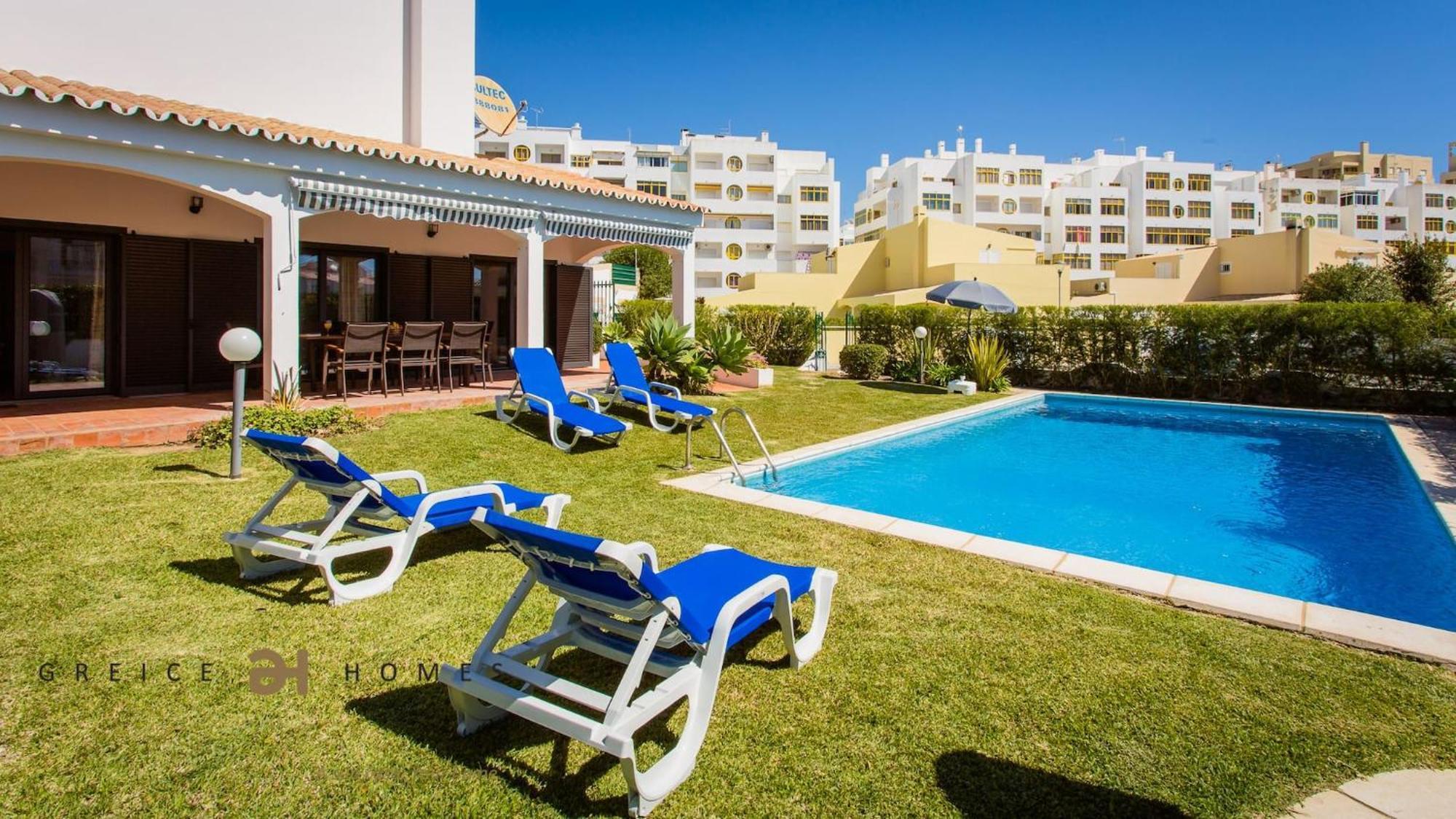 Greice Homes-650 Meters From The Beach, 4 Bedrooms Villa For Holidays In Vilamoura-Quarteira Exteriör bild